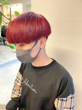 マセナ(Masena) 韓国風マッシュ×red color