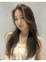 ヨロ 小岩(YOLO) イルミナカラーハイライトグラデーションカラーベージュカラー