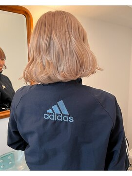 プネル 渋谷(PUNEL) ブロンド/ベージュ/ ブリーチカラー/ケアブリーチ/ブリーチ