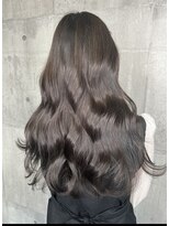 スターズ 柏(STARS)&nbsp;カーキグレージュ　美髪　ロング　艶カラー