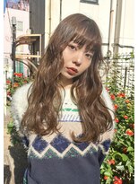 ノースイースト 登戸店(northeast)&nbsp;【向ヶ丘遊園】ベージュ/ロングヘア/ぱっつん前髪/重めロング