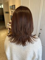 トライベッカスマートサロン(TRIBECA smart salon)&nbsp;ミディアムレイヤー×春色カラー