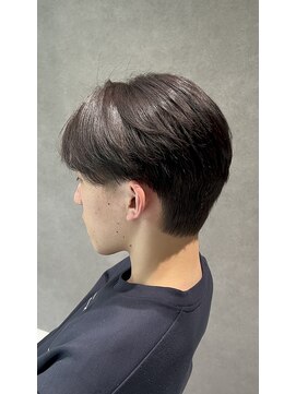 ルミス 銀座(Lumis) 黒髪/縮毛矯正/ストレート/メンズ/ショート