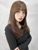 ユーフォリア 池袋東口駅前店(Euphoria) 韓国ヘア似合わせレイヤーカット前髪顔周りカット大人美人