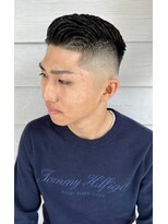 スタンドバーバー 柏(STAND BARBER)&nbsp;ダークアッシュ/アッシュブラック/カルマパーマ/ベリーショート