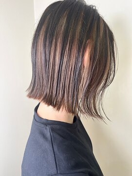 イーストハムネオ(EAST HAM NEO) ショートボブ/切りっぱなし/ハイライト