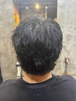 カーニー 上野(kearny)&nbsp;無造作パーマスパイキーショートツイストスパイラルパーマ