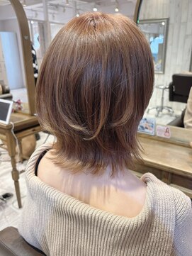 リコバイアフロート(riko by afloat) レイヤーカット/ボブ/髪質改善ストレート[stylist竹田]