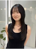 シルバーアッシュ×ざくざくレイヤー/SHEER春日部店