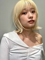ミンクス渋谷スマートサロン(MINX shibuya smart salon)&nbsp;【MINX】似合わせ小顔レイヤーボブウルフ_渋谷/髪質改善