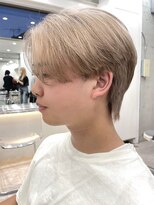 ガイルヘアメンズアッシュグレージュカラーシルバーカラーダブル