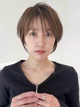ロンドエニカ 大宮(Lond enika) ウェーブミディアム似合わせカットメルティカラーショート/大宮