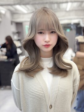 ロテ 名古屋 名駅店(Lote.) イメチェン/ホワイトブロンド/外ハネボブ/美髪/名古屋/名駅