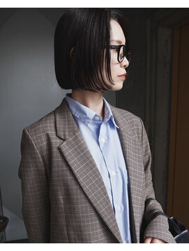 ケノミカ(KENOMIKA.) スリークボブ　大人っぽいボブ　時短ヘア　コンパクト