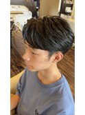 毛流れセンターパート