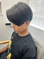 アウラヘアーサロン(aura hair salon)&nbsp;ジュニア 刈り上げショート女子