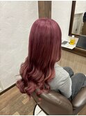 ハイライトバレイヤージュダブルカラーケアブリーチ20代30代