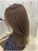 ハイライト/ダブルカラー/グレージュ/ベージュ/野幌/江別/美容室