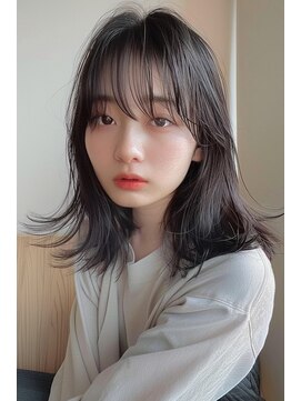 ラナ 新宿(lana) ミディアムレイヤー/くびれヘア/ウルトワlana hair 新宿】