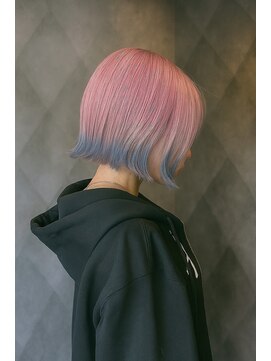 レオクマ 長野(REOKUMA) 切りっぱなしボブ/ウルフカット/くびれヘア