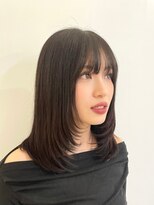 ルアン 上通り(ruen)&nbsp;レイヤーカット　大人レイヤー　ruen 熊本　田口紗羅