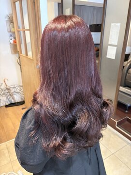 ネオリーブニコ 大井町店(Neolive Nico) ブリーチ無しピンクカラー