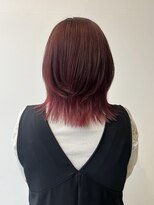 ロックス バイ マグ 松本(rocks BY MAG)&nbsp;チェリーレッド暖色カラーボルドーワインレッド春カラー