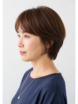 ヘアアンドネイルイミュン(Hair&Nail immune) ツヤカラー30代40代50代髪質改善白髪染めハイライト藤沢