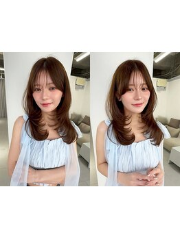 再現性の高いカット技術で、毎日のスタイリングも簡単に☆【鹿児島/レイヤーカット/韓国風/髪質改善】