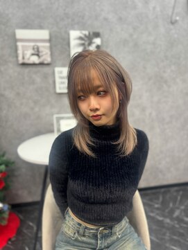 ハッシュカット×ホワイトミルクティー