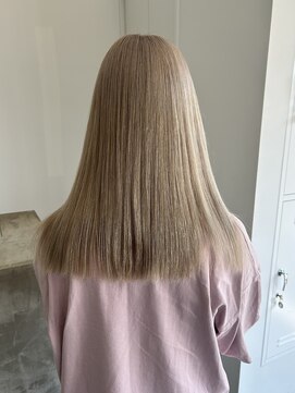 ノートエートル 西金沢(Nought etre) ハイトーンカラー/ベージュカラー/ツヤ髪スタイル/カラー