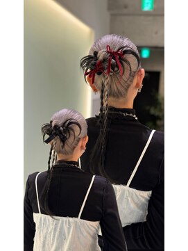 【選べるリボン付き】崩れないヘアアレンジ