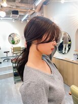 ロウバイレボ 柏(lou by revo)&nbsp;ミディアム/韓国風/レイヤーカット/顔回りカット/柏駅