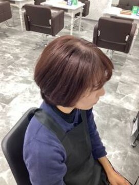 リアンカラー BLiX茅ヶ崎店(lien color) 明るいピンクブラウン