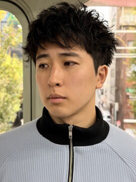 ニコ トウキョウ ロジック(nico TOKYO Logic) 刈り上げアップバングスパイキーショートパーマスパイラルパーマ