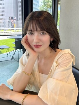 ジーナ 京都河原町(Zina) 髪質改善＊ミニウルフミディくびれヘア＊美髪【Zina河原町】