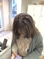 ロッコ 船橋駅(Rocco) ブリーチなしダブルケアカラー透け感グレージュ 船橋駅