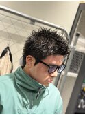 MEN’S HAIR/BUZZ CUT/テーパーフェード/スパイキーショート　U