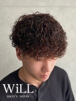 メンズサロン ウィル 阪急茨木(men's salon WiLL) 波巻きプードルパーマ
