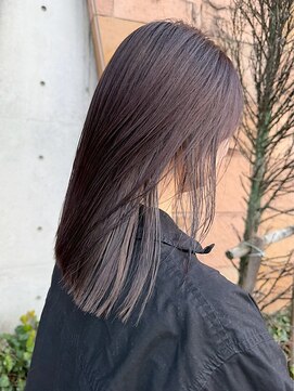 イーストハムヘッドショップ(EAST HAM head shop) インナーカラー/シアーグレージュ/ミディアム/髪質改善