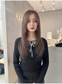 派手すぎない大人可愛いレイヤースタイル