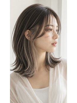 ミノリッド 勝川本店(MINORID)の写真/【勝川】ダメージレスに定評アリ!トリートメント配合のオリジナルカラー“MINORID COLOR”上品にお洒落を◎