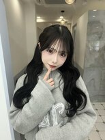 リルミー(Lilme) ワンホンレイヤー/ミルクティーブロンド/ダークブルー/名古屋