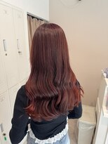 ウルカ 北浦和西口店(ulQua) ブリーチなしワインレッド〇