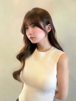 エル バイ ホーム(L by HOME) 赤味消し上品ロングヘアスタイル