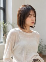 きいろのゾウ 切りっぱなしボブ/シースルーバング/ナチュラルボブ