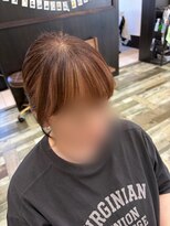 コアヘアー(core hair)&nbsp;前髪インナーカラー