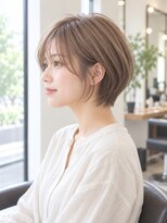 ライクバイコトナ 越谷(RIKE by kotona)&nbsp;レイヤーボブ髪型20代30代40代50代前髪あり前髪なし面長丸顔越谷