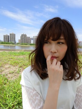 アドラーブル 駅南店(adorable) 【adorable】抜け感ばっちり重軽ウェーブセミディ