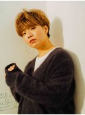 マッシュショートパーマ/20代/30代/40代/50代/倉敷/白楽町